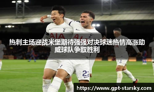 热刺主场迎战米堡期待强强对决球迷热情高涨助威球队争取胜利
